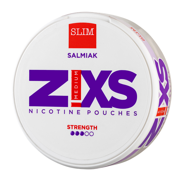 ZIXS Salmiak Slim nicotine pouches