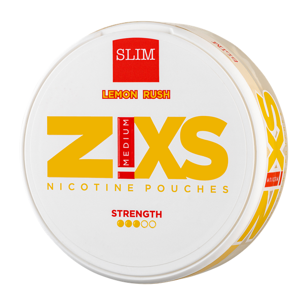 ZIXS Lemon Rush Slim nicotine pouches