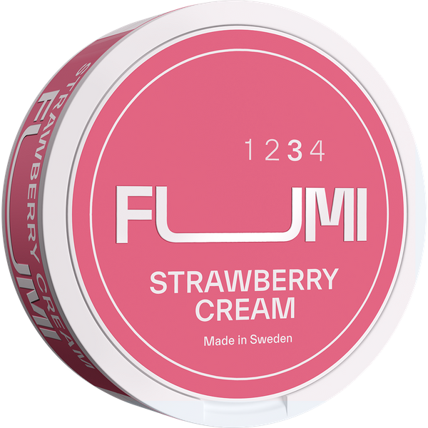 FUMI Strawberry Cream Strong nicotine pouches