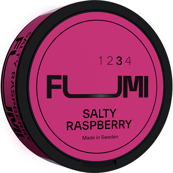 FUMI Salty Raspberry Strong nicotine pouches